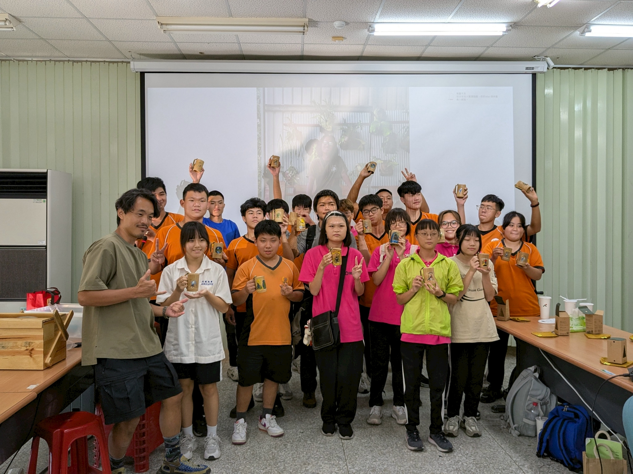 手作竹杯合照 手作竹杯合照